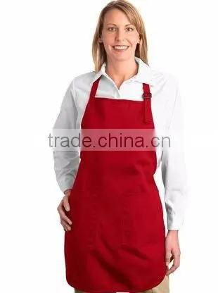 Hot Wholesale Super Good Quality Black Kitchen Cooking Embroidered Bib Apron photo-4