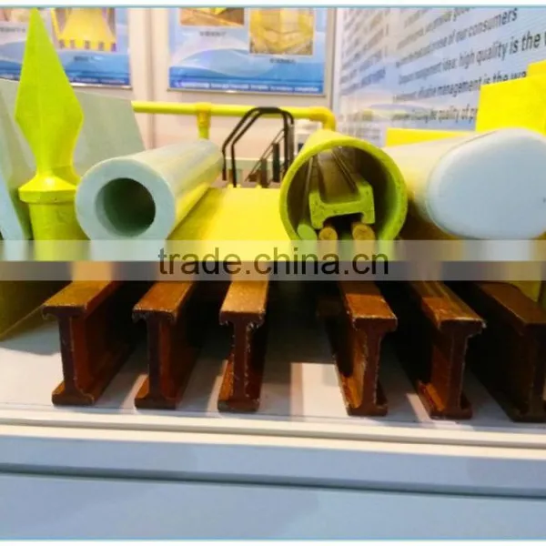 Fiberglass Reinforced Plastic FRP Multi-function Pultruded Structural Profiles photo-4