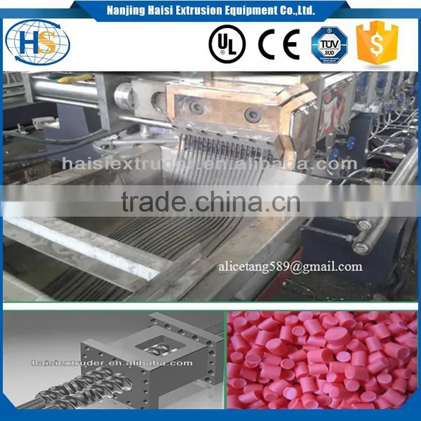 TPR/TPE/TPU High Quality Co-Rotating Twin Screw Extrusion Machine Production Line photo-2