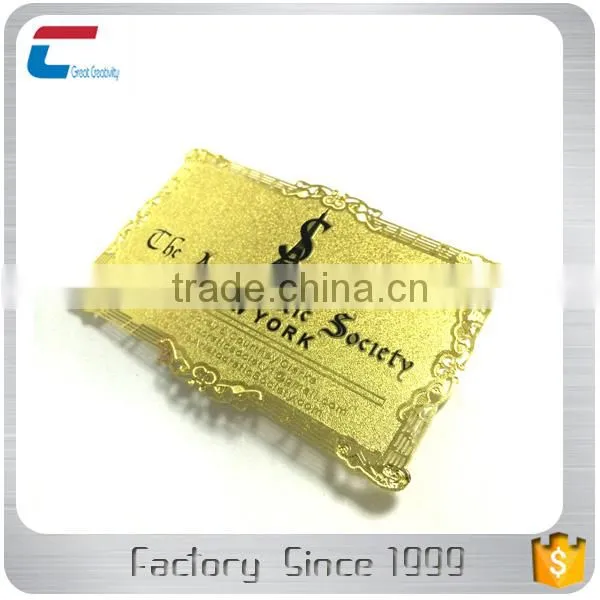 Cheap Custom Diverse Material Metal Business Cards Manufactuer photo-4