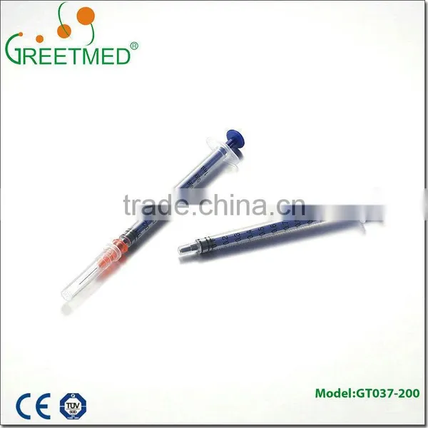 Good Feedback Disposable Plastic Medical Syringe photo-3