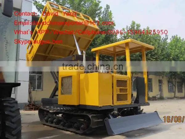 Full Rubber Track Caterpillar Dumper Loading Palm photo-3