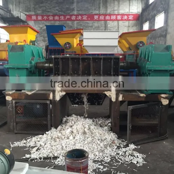 Doulbe Shaft Shredder Machine/color Steel Tile Shredding Equipment photo-4