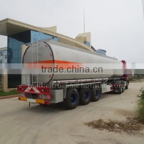 Price Promotion CLW 3 Axis 55m3 Fuel Trailer With FAW Tractor photo-4
