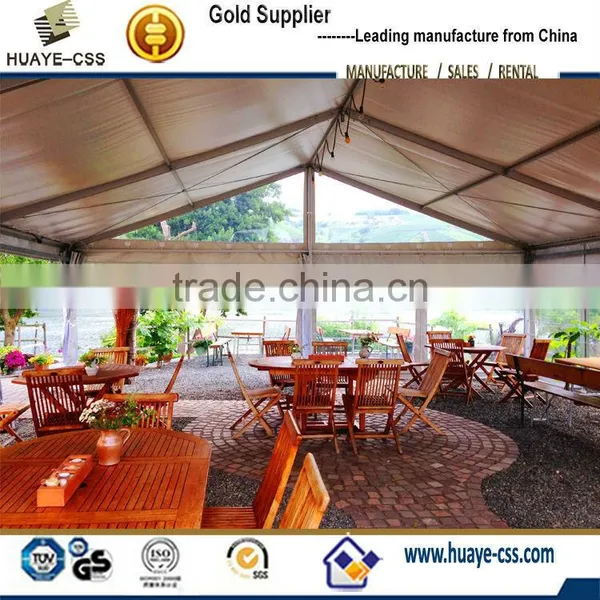 10m Clear Span Aluminum Frame Structure Gazebo Garden Tent Restaurant Marquee Beer Festival Party Canopy With Transparent Walls photo-2