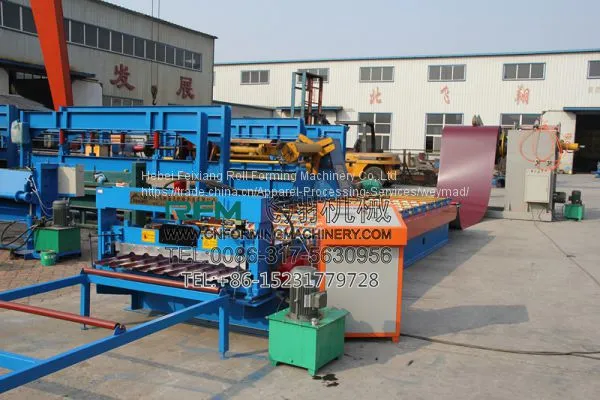 Color Coated Roofinng Roll Forming Machine photo-3
