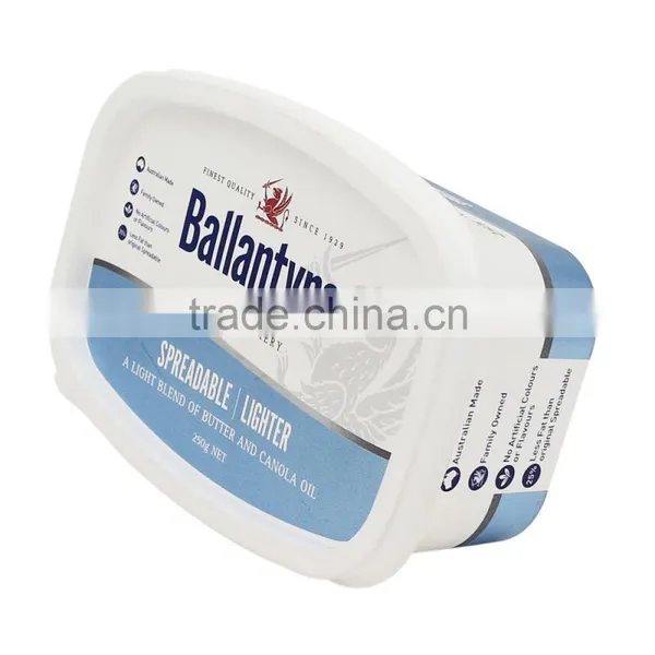 Customized Logo Design PP Plastic Box for Butter,Butter Pecan Box Cake Recipe. photo-6