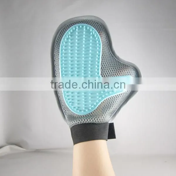 Pet Bath Gloves Pet Dog Cleaning Glove Grooming Bath Brush photo-3