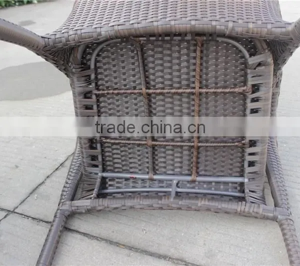 Garden Furniture Aluminum Coffee Table and Chair Set photo-6