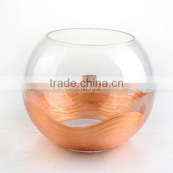 Best Selling Round Glass Hurricane Lantern Candle Holder and Vases photo-3