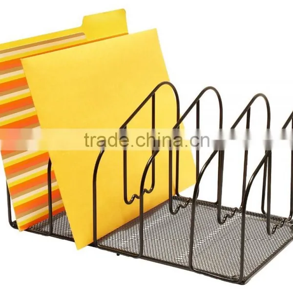 Convenient Mesh Office Desk Organizer With 4 Wheels photo-5