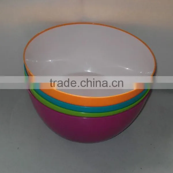 Plastic Colored Salad Bowl Plastic Cereal Bowls photo-3