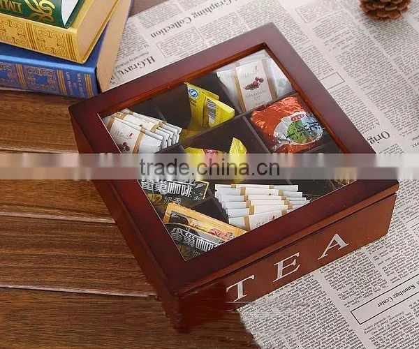 Custom FSC Certificated Wooden Tea Box photo-3