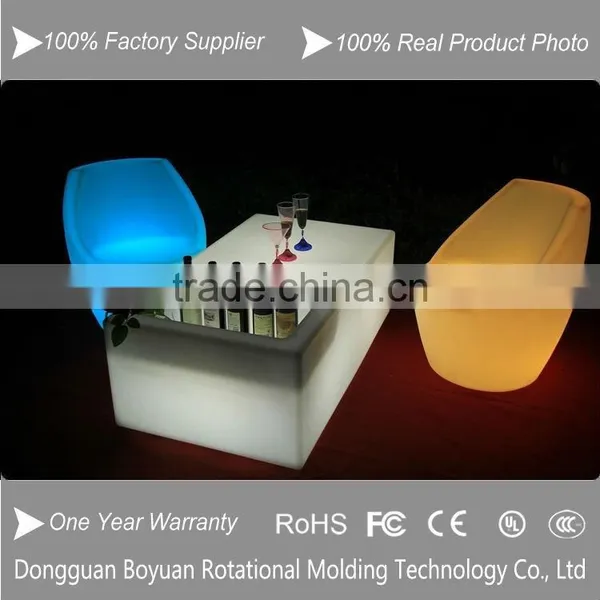 Led Home Bar Furniture/ Outdoor Ice Cooler Table/led Wine Table photo-5