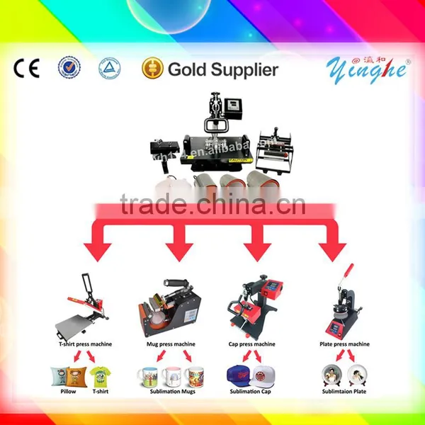 Heat Transfer Solution! 8 in 1 Combo Heat Press Machine photo-3