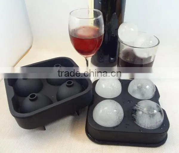 FDA Silicone Sphere Fancy Ice Cube Trays photo-3
