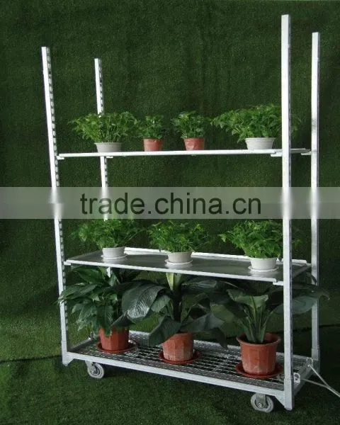 China Supplier Metal Flower Pot Cart photo-2