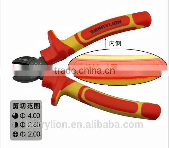 Berrylion 6"/150mm Insulated VDE Pliers Diagonal Cutter VDE Pliers photo-2