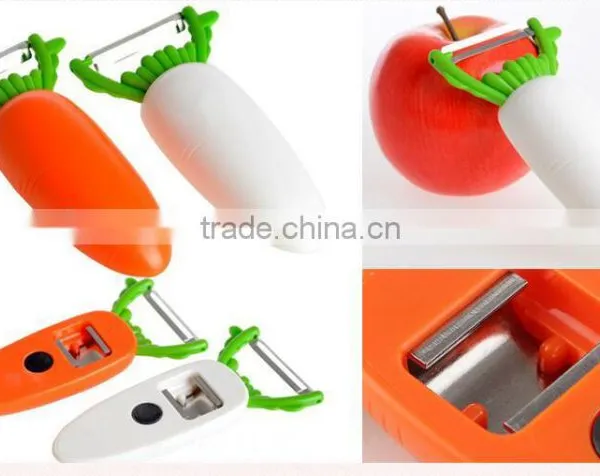Carrots Shape With Opener Fuction Peeler photo-4