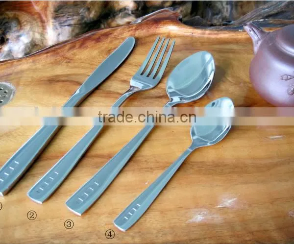 Stainless Steel,Silver Metal Type and Luxury,Eco-Friendly,Stocked Feature Cutlery Set photo-2