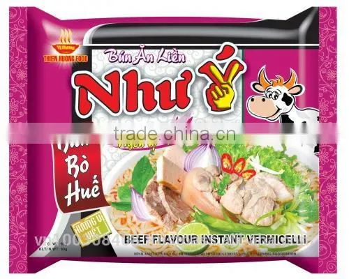 Beef Instant Rice Vermicelli 60g - LONG LIFE BRAND photo-5