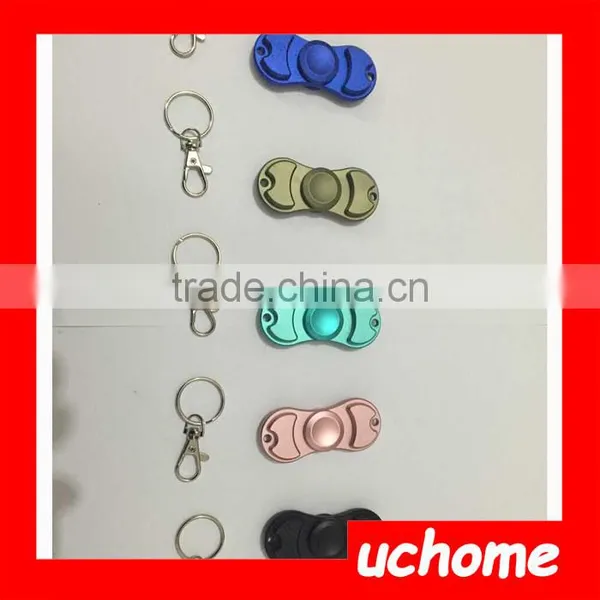 UCHOME 2017 Amazon Hot Sell Metal Torqbar Brass Tri Fidget Spinner, Hand Spinner Toys photo-4
