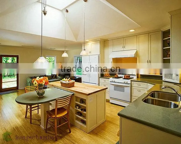 China Professional Bamboo Flooring Factory Natural Click System Strand Woven Bamboo Flooring photo-4
