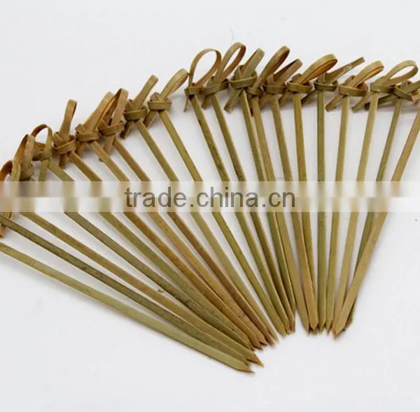 New Design China Wholesale Food Bamboo Fruit Skewers Pick photo-6