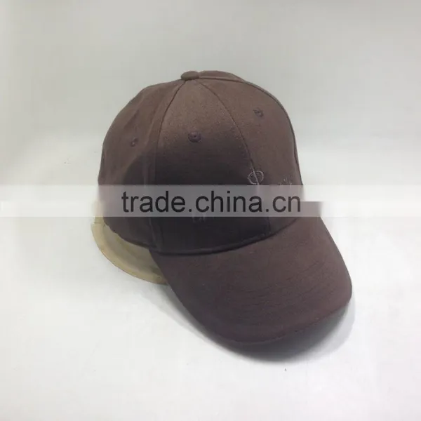 Heavy Brushed Cotton Cap Custom Embossed Buckle Sport Hat photo-3