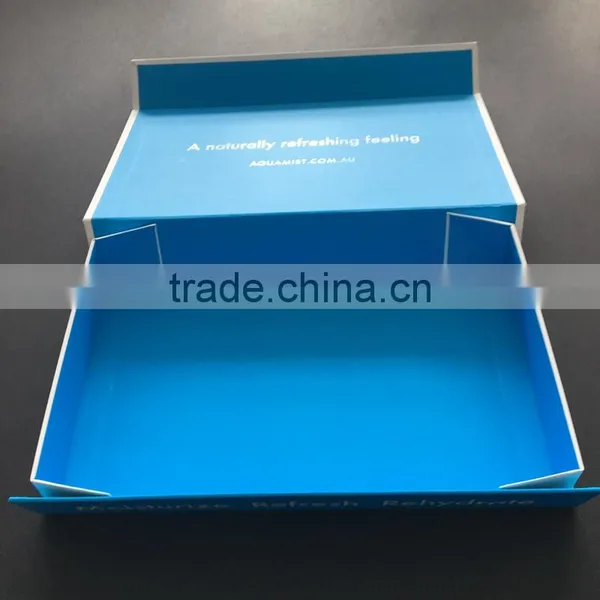 Shiny UV Logo Custom Paper Gift Packaging Box Wholesale photo-3