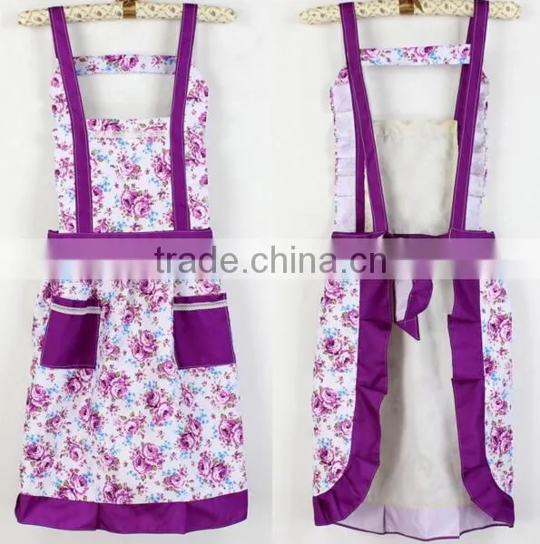 Waterproof Anti-oil Peach Jeanette Aprons Aprons, Double Aprons, Aprons Princess photo-3