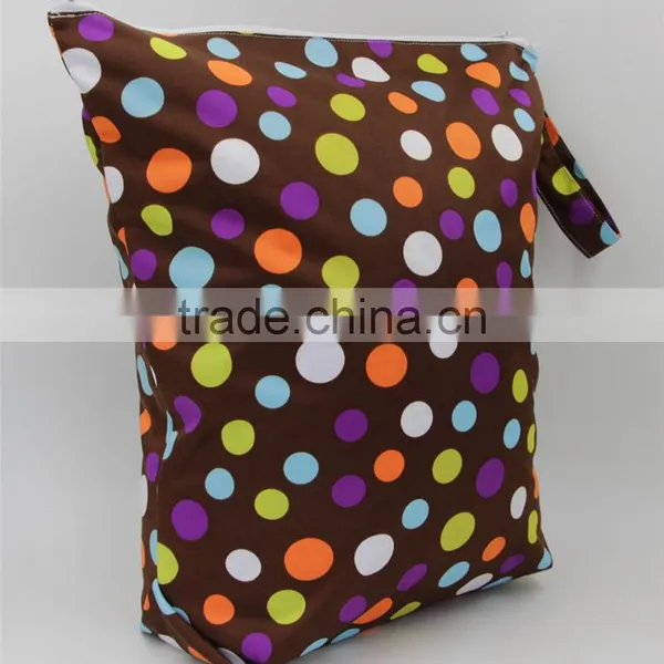 Waterproof Reusable Baby Cloth Diaper Wet Bags photo-2
