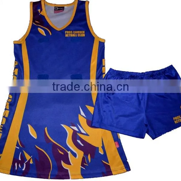 Breathable Mixed Colors for Customized Ladies Netball Jersey photo-2