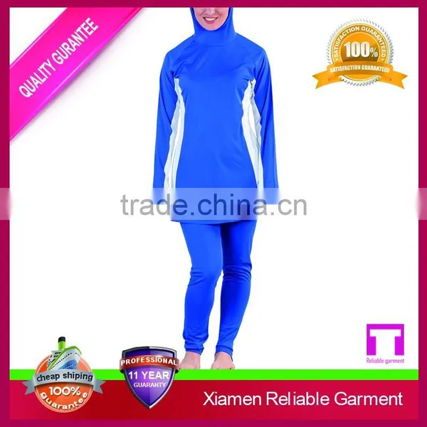 Blue and Black Swimwear/women Muslim Swimwear photo-3