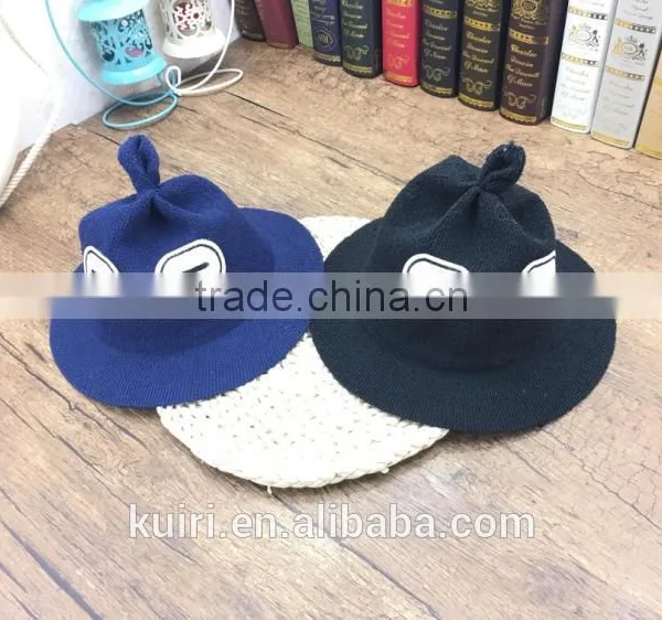 Cute Style Monster Funny Kids Sunhat Child Boy and Girls Outdoor Straw Hat Caps photo-6