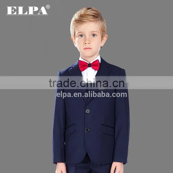 ELPA 2016 Fashion NXB0040 Notch Lapel Black Boys Formal Suits Kids School Suits photo-2