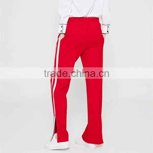 Spring Most Fashion Thin Side Stripe Yoga Sweat Pants and Trouser for Women photo-2
