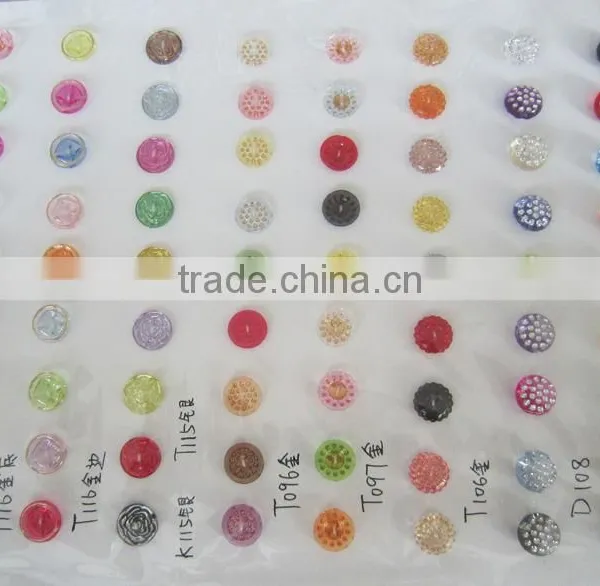 Wenzhou Qiaotou Factory Plastic Triangle Buttons photo-2