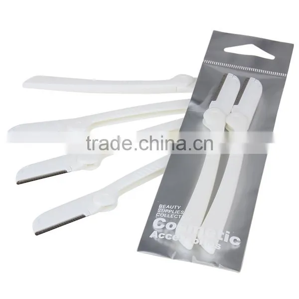 Korea Eyebrow Razor,Facial Hair Remover Eyebrow Trimmer,Sharp Mini Makeup Knife Shaper Shaver For Women photo-4