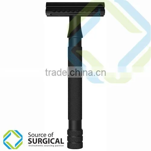 Incredible Design Stainless Steel Safety Razors | Matte Black Color | Easy & Comfortable Grip photo-6