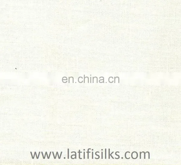 LINEN FABRIC YELLOW MIX WHITE