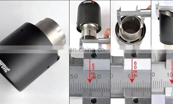 Exhaust Tip Akrapovic Carbon Fiber Exhaust Pipe photo-6