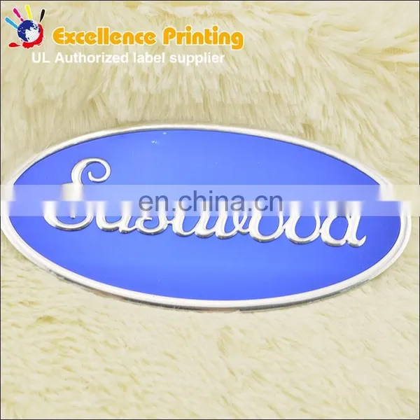 3D High Quality Custom Made Cheap Self-adhesive Aluminum Plate Printing Logo photo-6