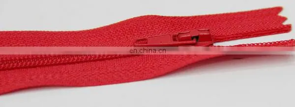 Cheap Garment Zipper Plastic Double Color Zippers Large Roll Custom Resin Zipper photo-5