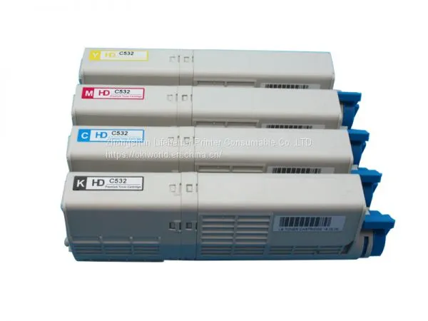Toner Cartridge for Use in OKI C532dn/C542dn/MC573dn/MC563dn Printer