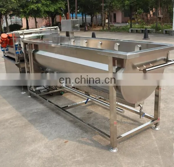 Washer Type Vegetable Process Machine Small Type Washing Machine for Lettuce Cabbage, Preserved Vegetable photo-3