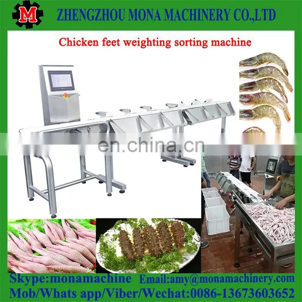 China Popular Selling Seafood Multilevel Sorting | Seafood Weight Multilevel Sorting Equipment photo-6