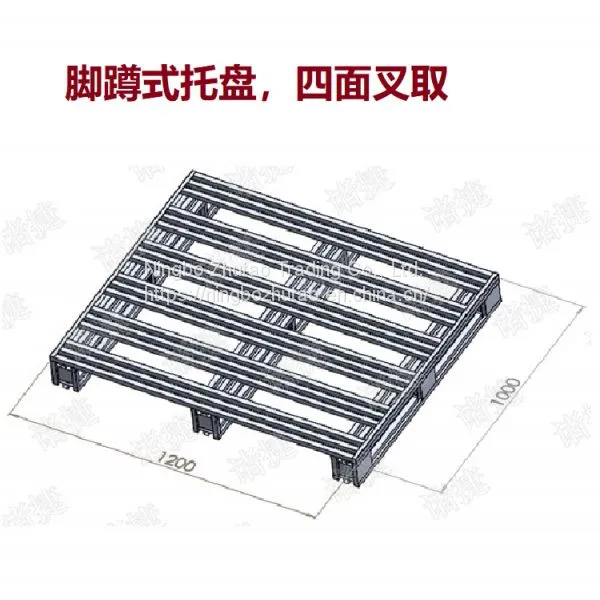 Galvanized Customized Warehouse Storage Steel Metal Pallet photo-5