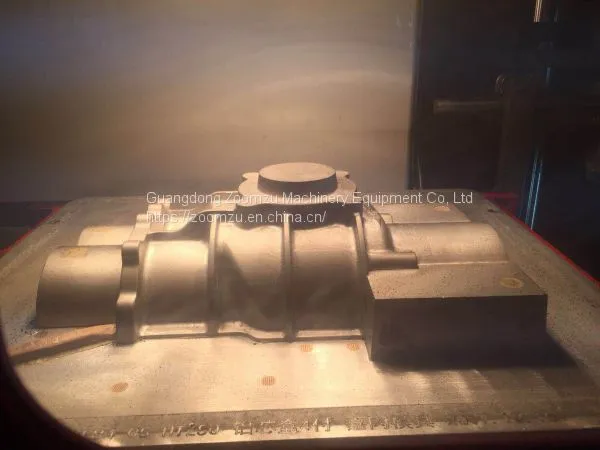 Fully Automatic Top & Under Flaskless High-pressure Green Sand Molding Machine for Making Farm Machinery Parts photo-2