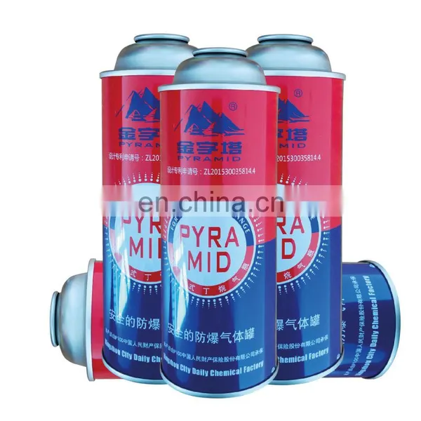 Hebei Aerosol Gas Lighter Butane Cans Empty 220g and Tin Box Empty Packaging Boxes photo-5
